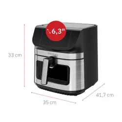 Air Fryer Frytkownica beztłuszczowa WEBBER AF801 8.8 l z 10 automatycznymi programami