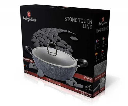 Garnek granitowy 28 cm Berlinger haus bh-1158 stone touch 1szt