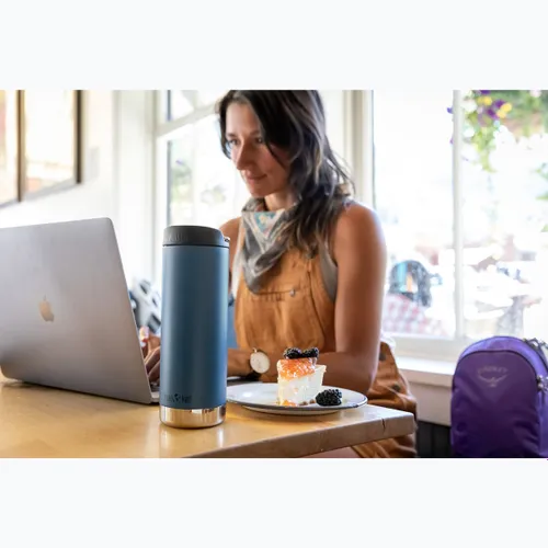 Kubek termiczny Klean Kanteen TKWide Cafe Cap 473 ml real teal