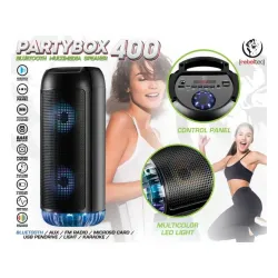 Głośnik Bluetooth Rebeltec PartyBox 400 20W Radio FM Czarny