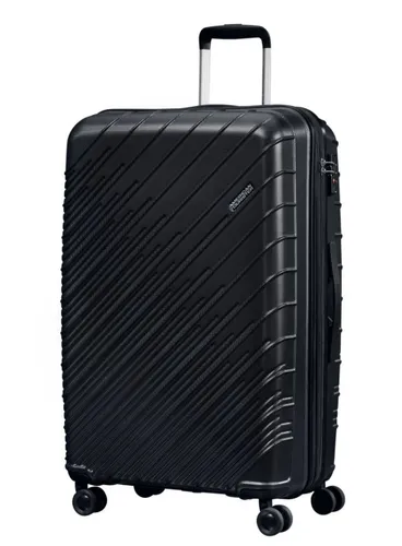 Walizka duża poszerzana American Tourister SPEEDSTAR - black