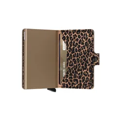 Portfel kieszonkowy Secrid Miniwallet Leo - beige