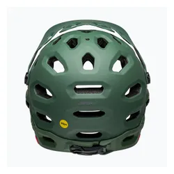 Kask rowerowy Bell Full Face Super 3R MIPS matte dark green/infrared