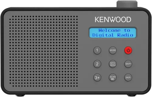 Radioodbiornik Kenwood CR-M25DAB-H Radio FM, DAB+ Bluetooth Szary