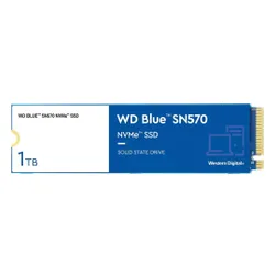 WD Blue SN570 SSD 1 TB M. 2 2280 PCI-E x4 Gen3 NVMe (WDS100T3B0C)