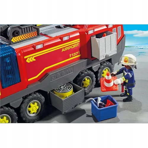 Playmobil 71371 пожарная машина в аэропорту со светом