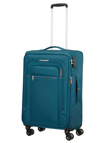 American Tourister Crosstrack Genişletilebilir Orta Bavul-navy / orange