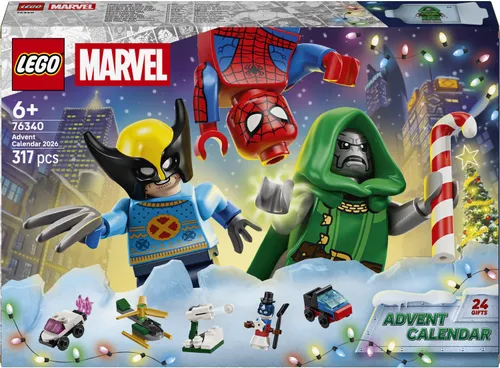 LEGO 76340 Super Heroes Kalendarz adwentowy na 2026 rok