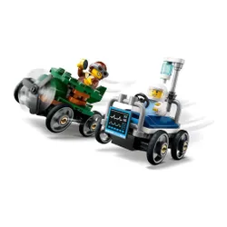 LEGO City Great Vehicles 60459 Zestaw wyścigówek: samolot kontra łóżko szpitalne