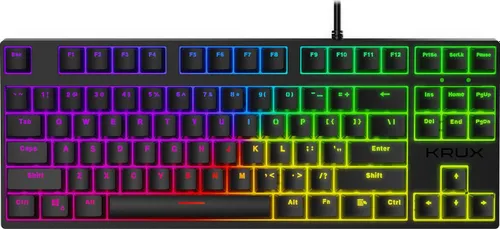 Klawiatura Krux Atax PRO RGB Gateron Blue (KRX0079)