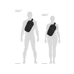 Pacsafe ECO Sling 12 Hırsızlığa Karşı Sırt Çantası-econyl black