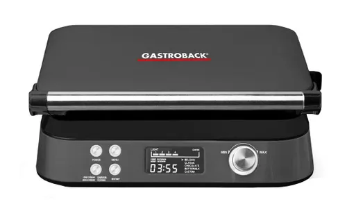 Gofrownica GASTROBACK 42449 1600W LCD 5 trybów pieczenia