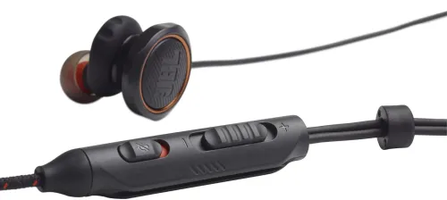 Słuchawki przewodowe z mikrofonem JBL Quantum 50C Dokanałowe Czarny