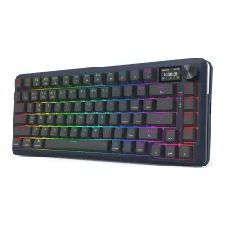 Klawiatura mechaniczna Redragon Flekact K708-RGB-PRO Czarny