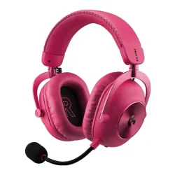 Słuchawki bezprzewodowe z mikrofonem Logitech G Pro X3 Lightspeed Nauszne Magenta