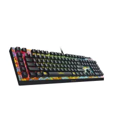 Klawiatura mechaniczna Razer BlackWidow V4 X Pokemon Kanto Edition Żółto-czarny