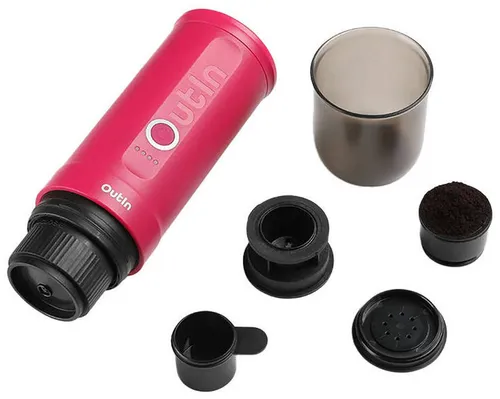 Капсульная кофемашина OUTIN Nano, красный