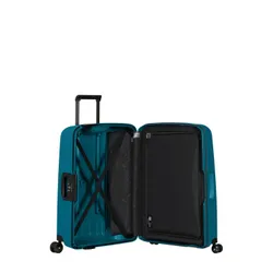 Samsonite S'cure bavul 79 l-petrol mavisi