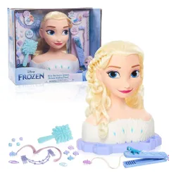 Lalka JUST PLAY Głowa do stylizacji Disney Princess Kraina Lodu Elsa 32796