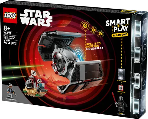 LEGO 75421 Star Wars SMART Play Myśliwiec TIE Dartha Vadera