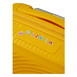 Walizka dziecięca American Tourister Soundbox Mini - golden yellow