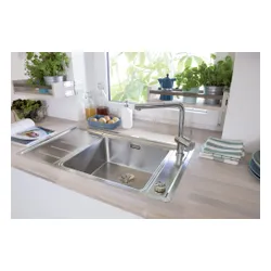 Bateria BLANCO Linus-S-F 514023 Chrom