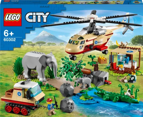 Конструктор Lego City спасает диких животных (60302)