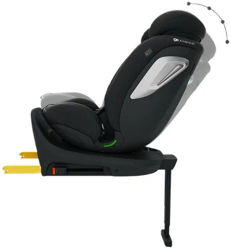 Автокресло KinderKraft I-360 2 Plus 40-150 cm 0-36 kg czarny