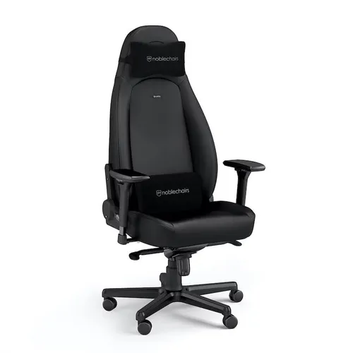 Fotel Noblechairs ICON Black Edition Gamingowy do 150kg Skóra ECO High Tech Czarny