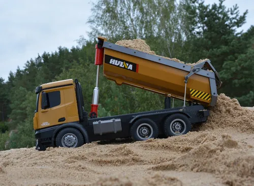 Wywrotka zdalnie sterowana ciężarówka RC H-toys 1573 mocna 10 kg udźwigu