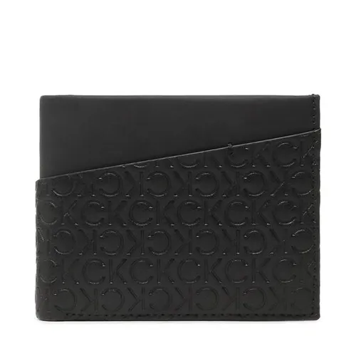 Большой мужской кошелек Calvin Klein Must Mono Bifold 5cc с монетой K50K510318 011