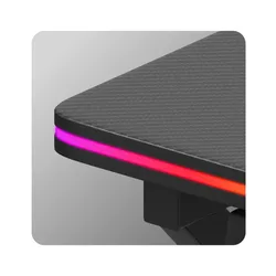 Biurko gamingowe HUZARO Hero 1.7 RGB Czarny