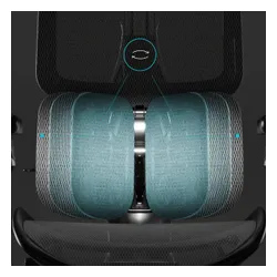 Fotel DIABLO CHAIRS Brave V-Kinetic Czarny