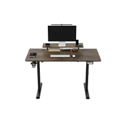 Biurko Ultradesk HIGHLANDER 120cm Regulacja wysokości Brązowy