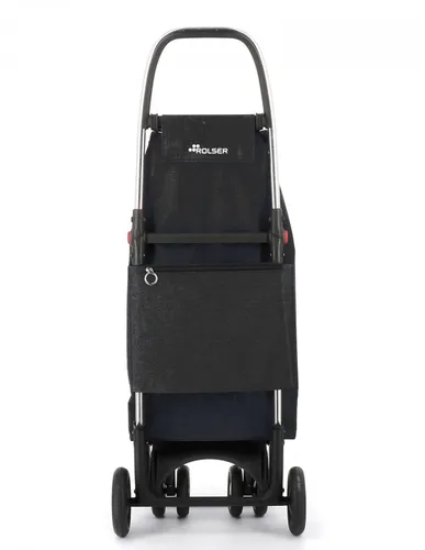 Coș de cumpărături Rolser I-MAX TWEED Folding-black