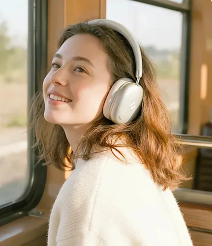 Słuchawki nauszne HAVIT Space S1 ANC Beżowy