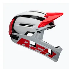 Kask rowerowy Bell FF Super Air R MIPS Spherical matte gloss white/infrared