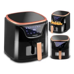 Frytkownica beztłuszczowa Air Fryer BERDSEN BD-652 5l Czarno-złoty