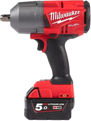 Klucz udarowy ½ Milwaukee M18 FHIWP12-502X (2 akumulatory, ładowarka, walizka)