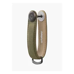 Etui organizer na klucze Orbitkey Waxed Canvas - khaki green