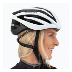 Kask rowerowy Rogelli Tecta white/black