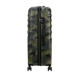 Walizka duża American Tourister Wavebreaker Disney - Donald Duck camo