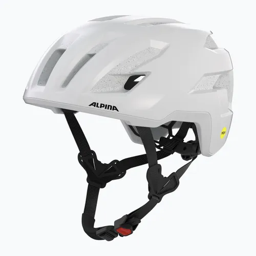 Kask rowerowy Alpina Taunus Gravel MIPS white matt