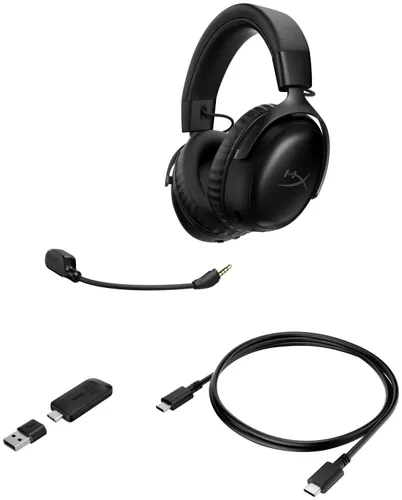HyperX Cloud III S Wireless czarny