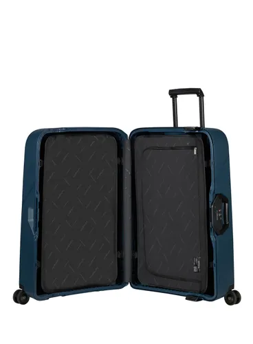 Большой чемодан Samsonite Magnum Eco-midnight blue