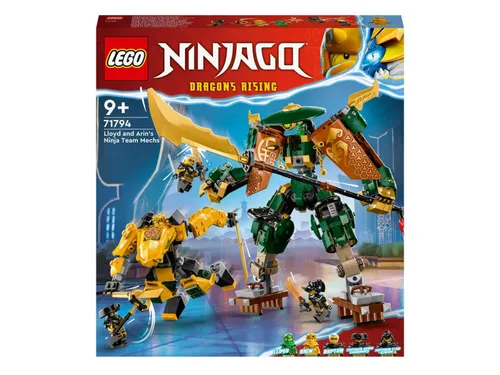 LEGO Ninjago 71794 Lloyd ve Arin'in ninja mech takımı