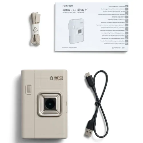 Aparat Fujifilm Instax LiPlay+ Beżowy