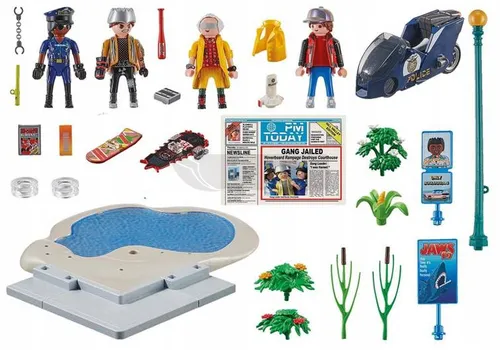 PLAYMOBIL 70634 Back to the Future Pościg na deskorolce