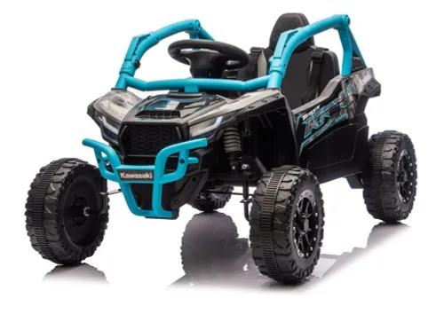 Auto Na Akumulator Buggy Terenowe Kawasaki Js330 24V LED Pilot Skóra Eva