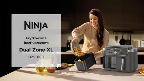 Air Fryer Frytkownica beztłuszczowa NINJA DZ901EU 7.6L z podwójnym koszem